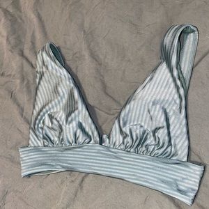 Green Bathing Suit Top